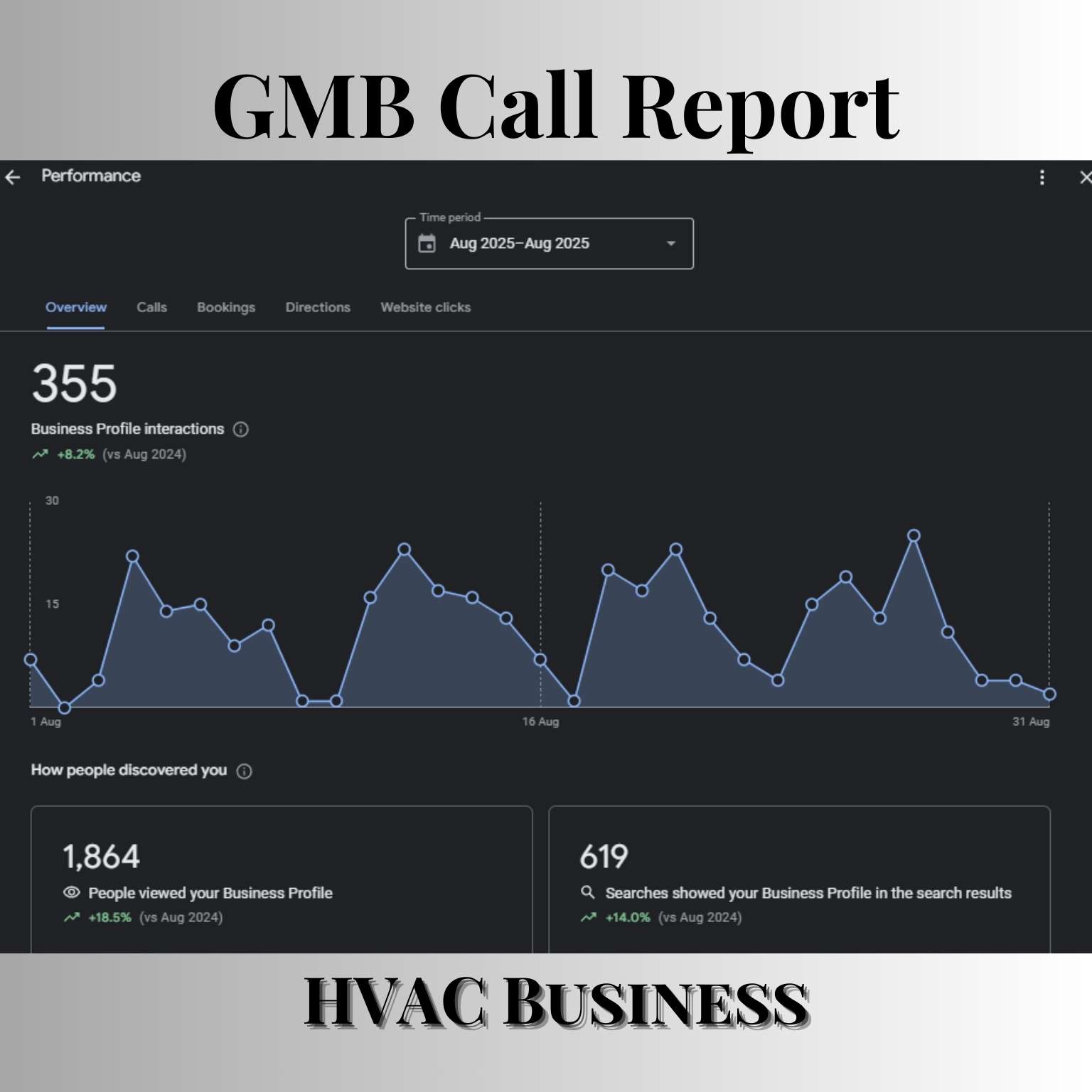 Local SEO campaign report preview